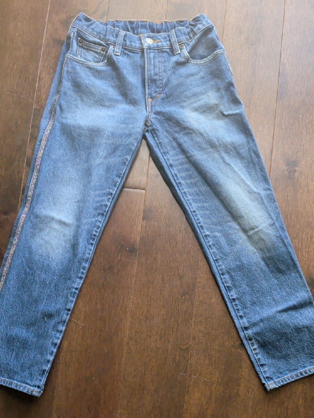 Lucky Brand Mid Rise Straight Jeans